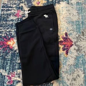 Black Abercrombie Kids Joggers